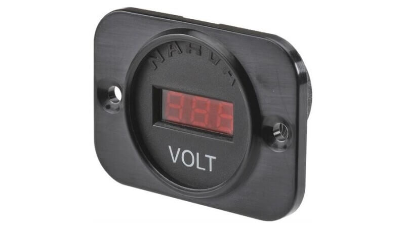 6-33V DC LED Volt Meter (HDRV Flush Mount)