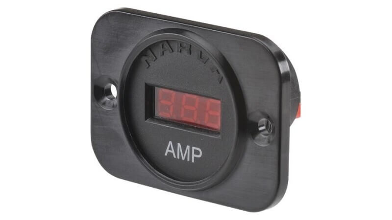 12/24 DC LED Amp Meter (HDRV Flush Mount)