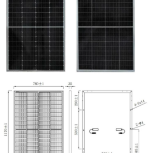 195W Monocrystalline Solar Panel (12V)