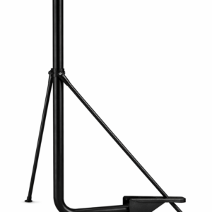 Starlink Internet Dish Mount Kit - Under Eve Model - Black Powdercoated GalvSteel